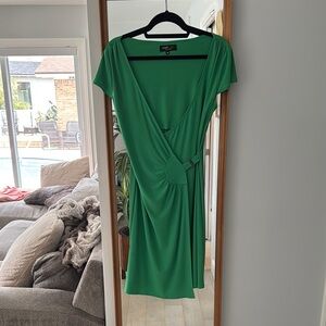 Green Wrap Dress